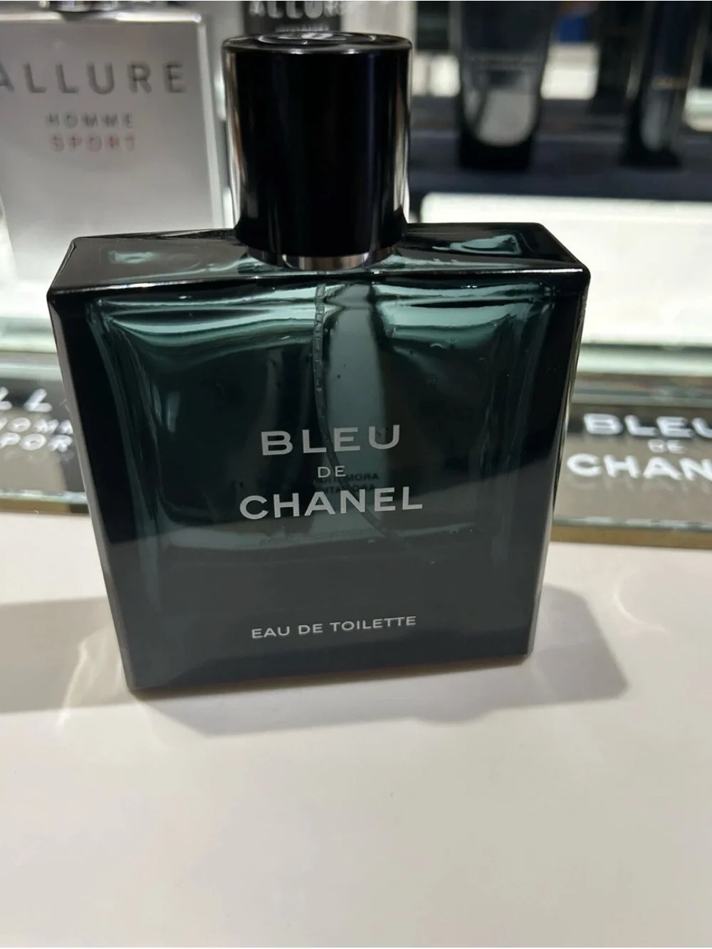 CHANEL Bleu - Dark Blue & Black men treatment for travel ( holiday gift )